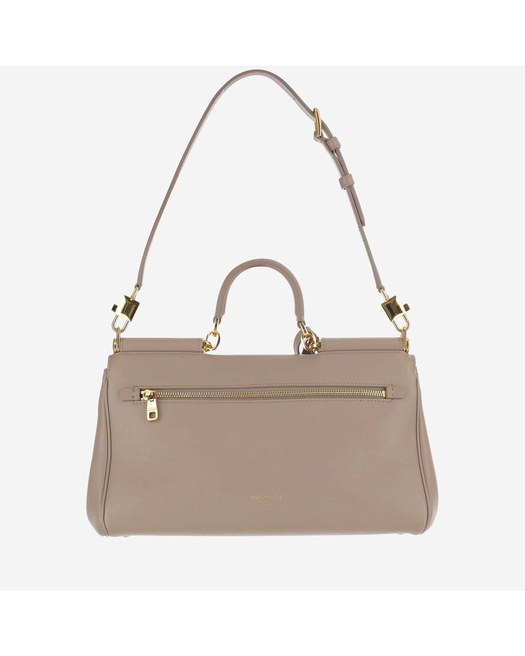 Dolce & Gabbana Natural My Sicily Medium Handbag