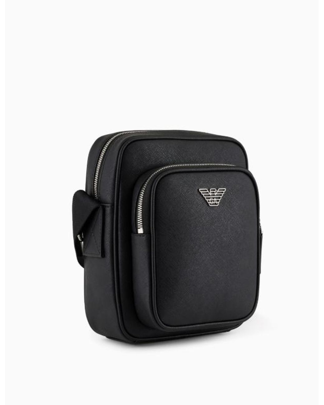 Emporio Armani Black Messenger Bag