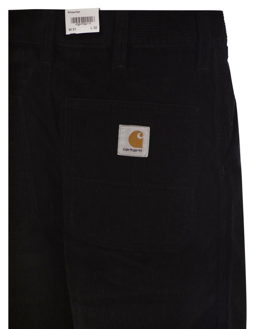 Carhartt Black Simple Pant