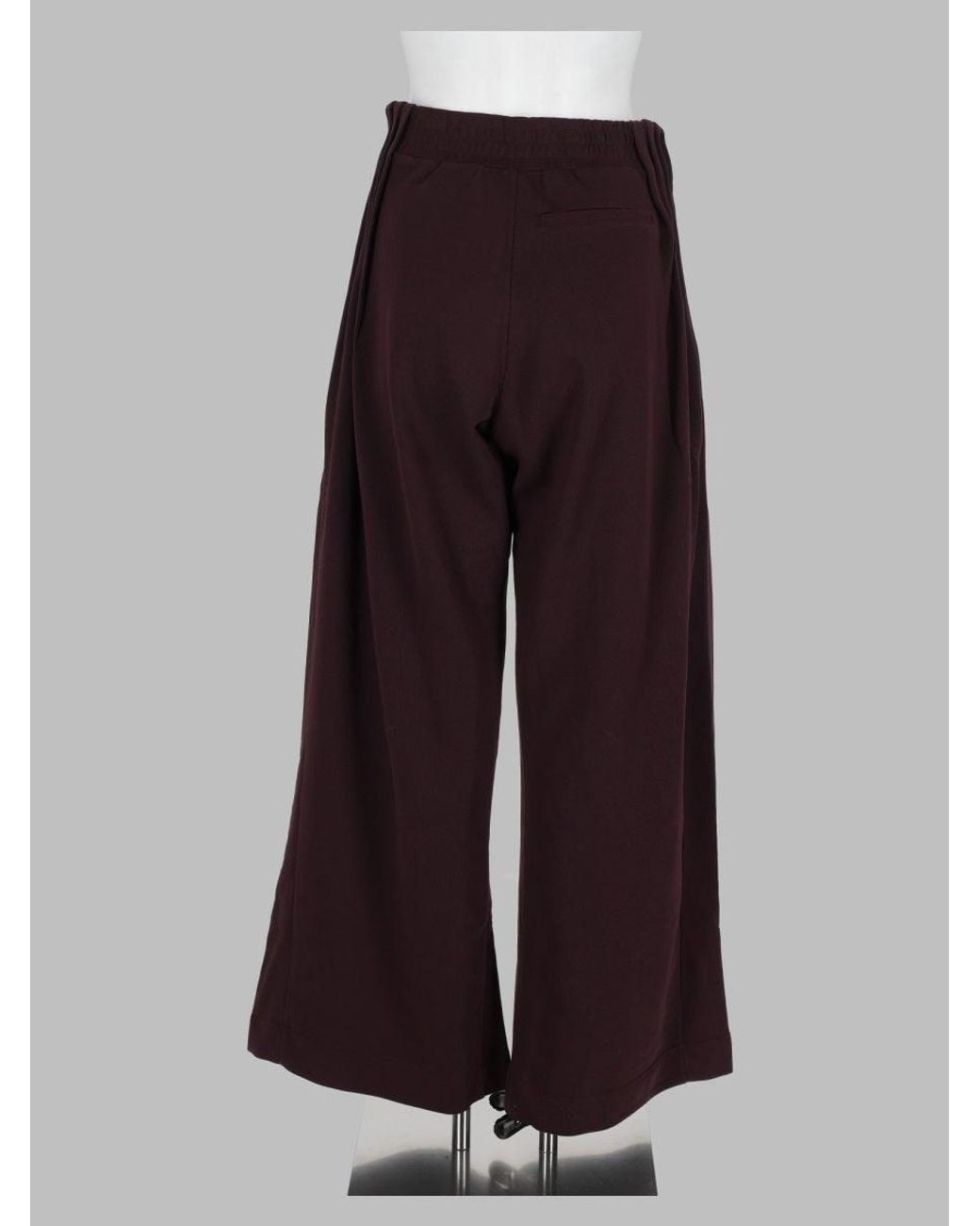 Dries Van Noten Red Trousers