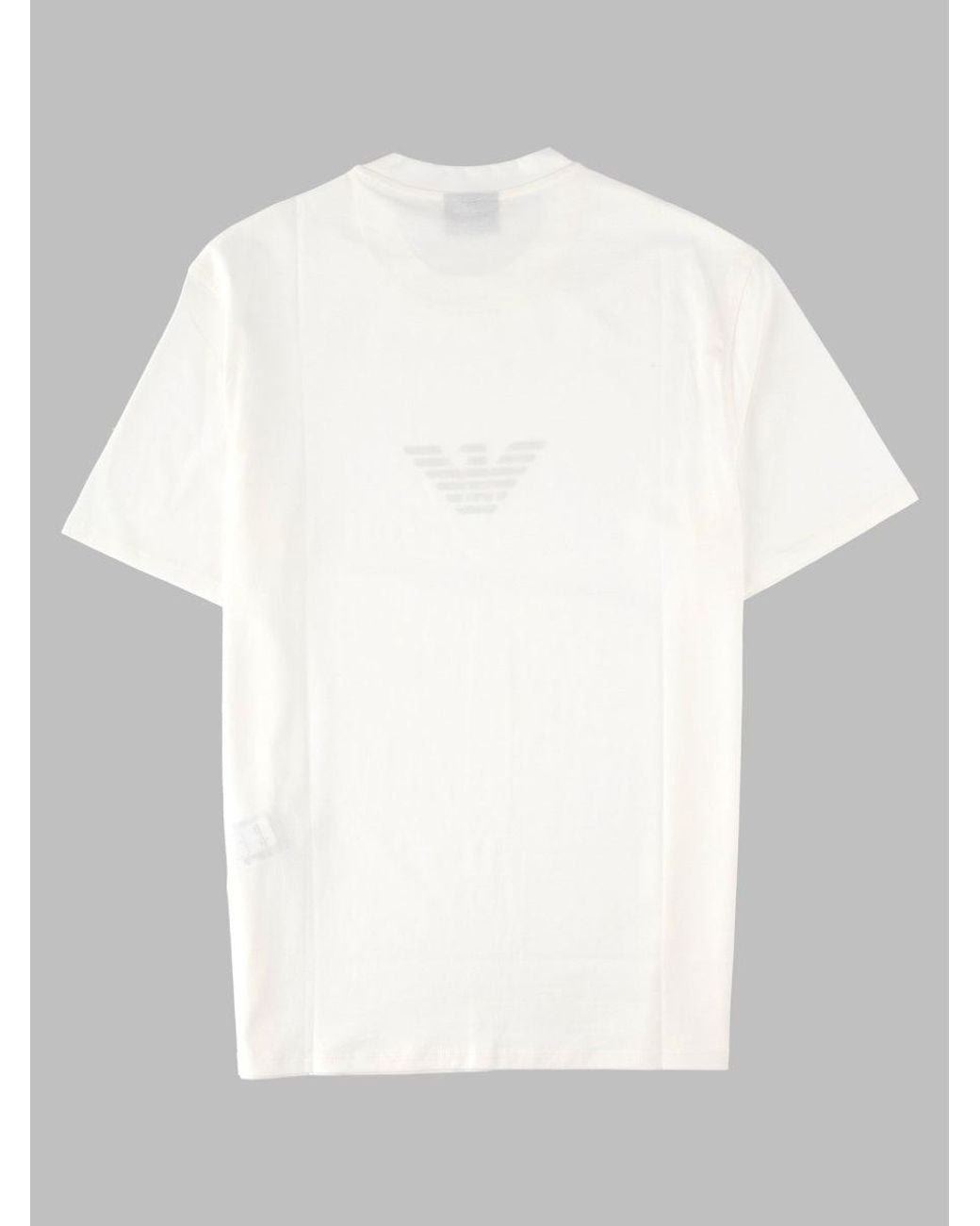 Emporio Armani White T Shirt Essential