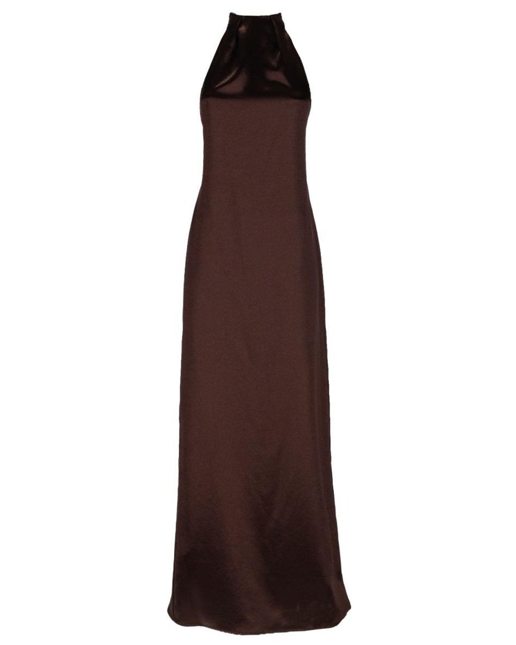 Alysi Purple Sleeveless Long Dress