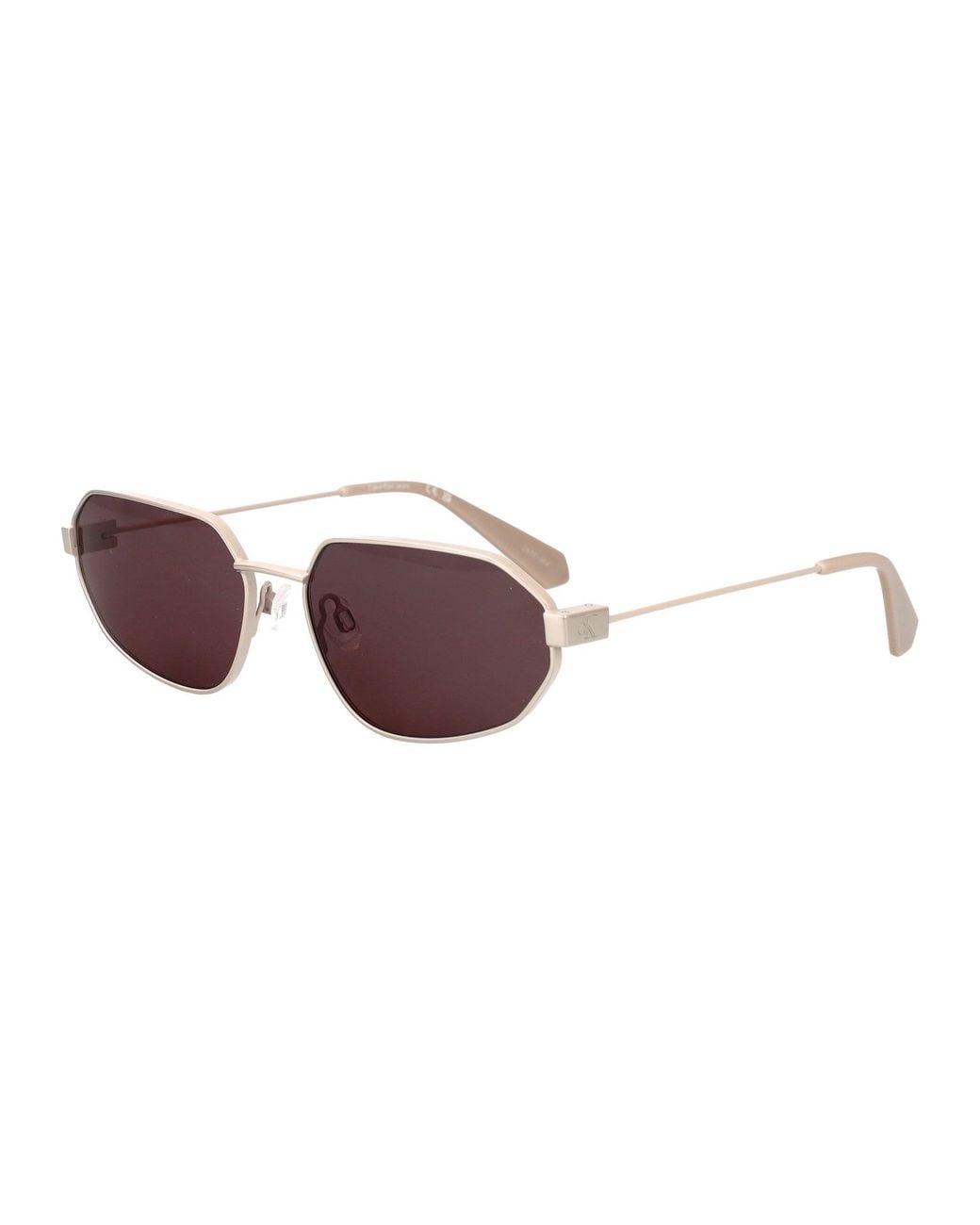 Calvin Klein Purple Metal Sunglasses