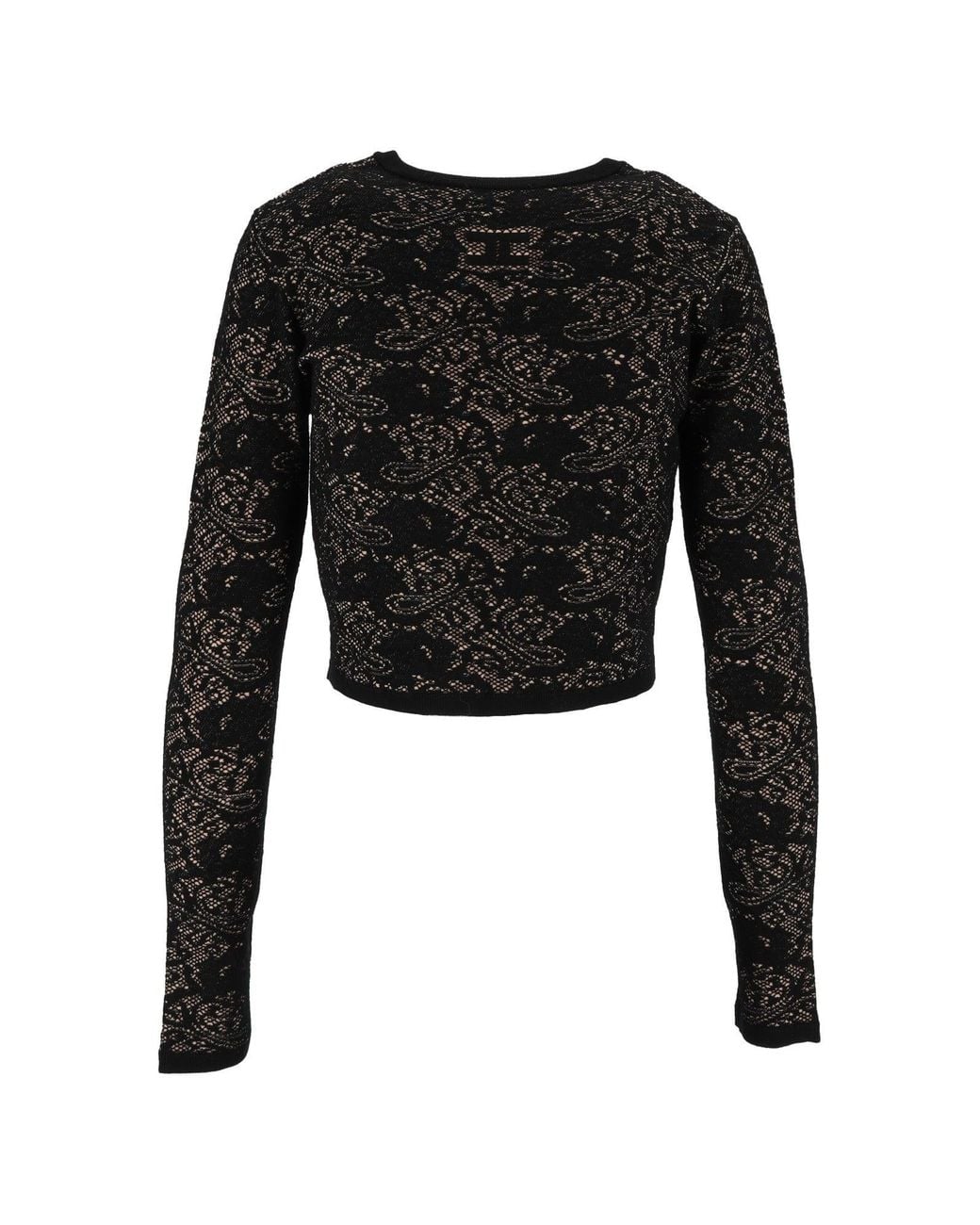Elisabetta Franchi Black Maglia Tricot