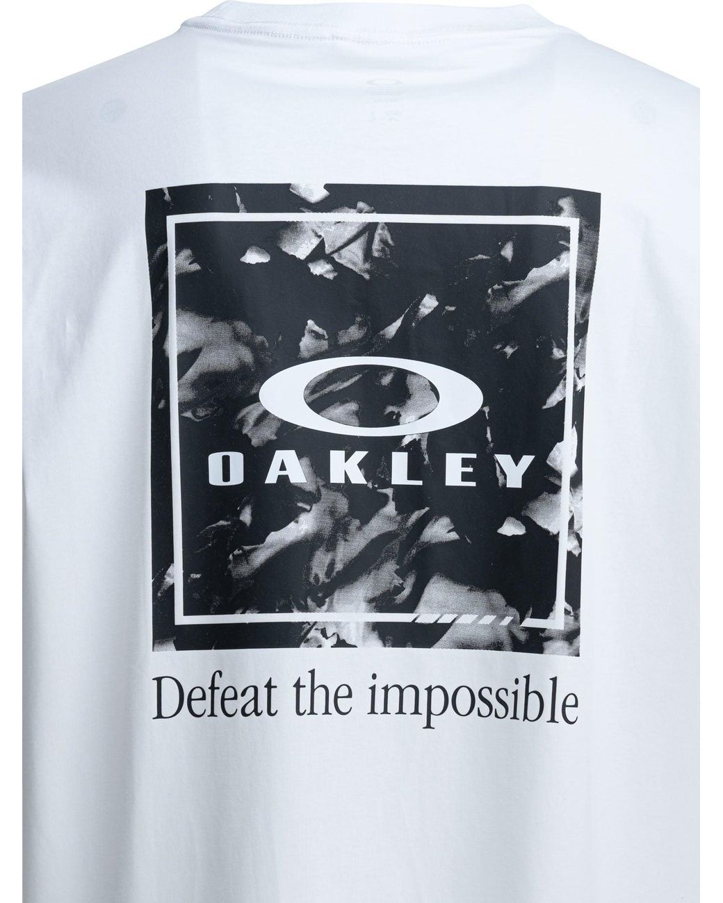 Oakley White "O Tech" Crew Neck T Shirt