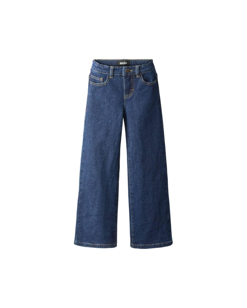 Molo Blue Asta Woven Pants