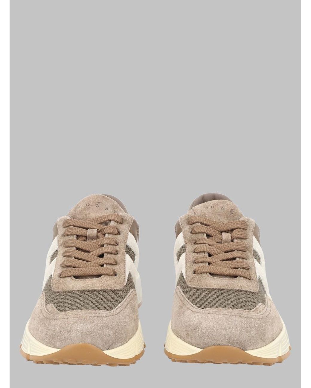 Hogan Natural Hyperlight Layered Neutral Sneakers for men