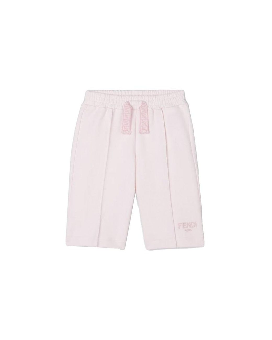 Fendi Pink Short With Logo