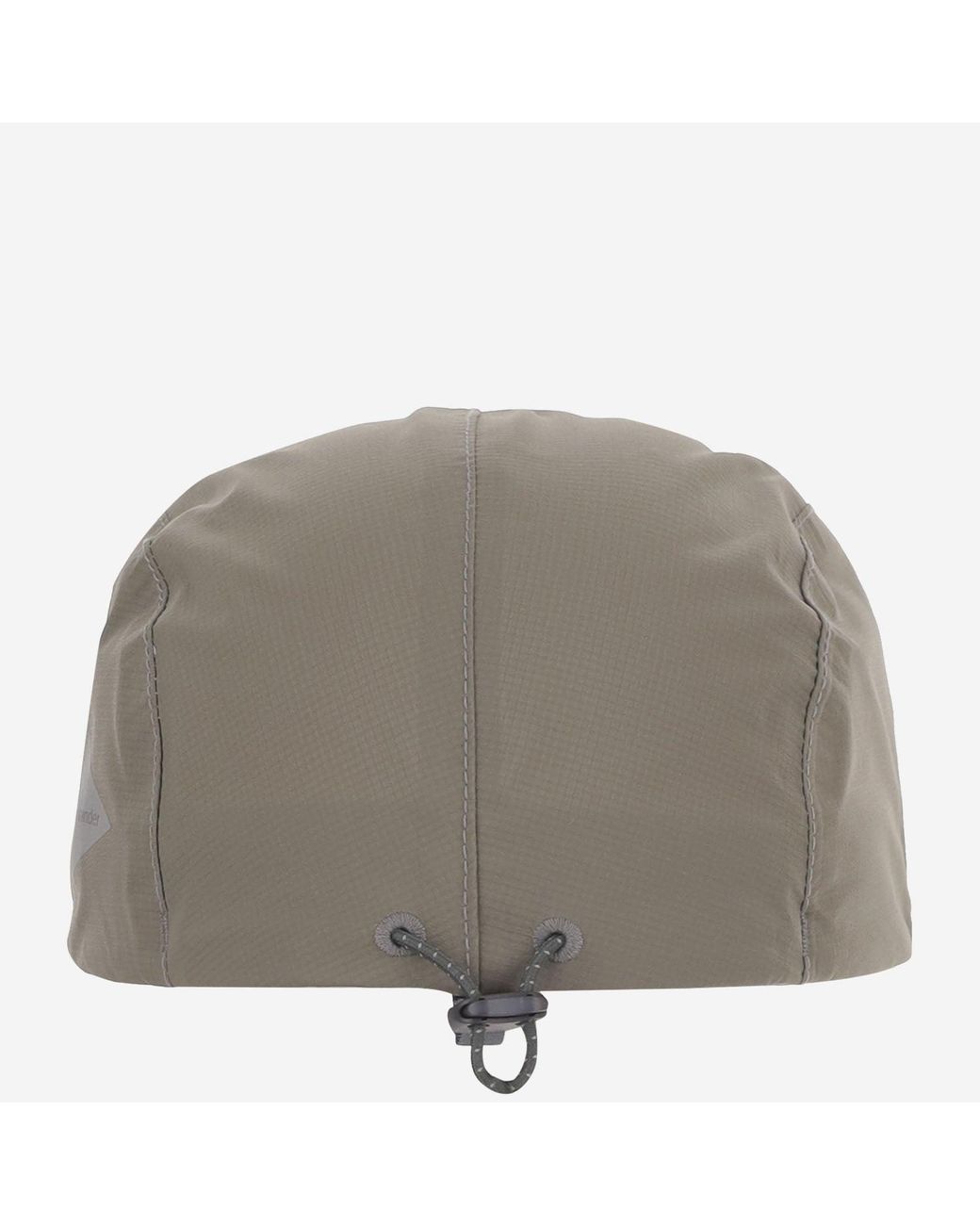 And Wander Gray Nylon Baseball Cap for men