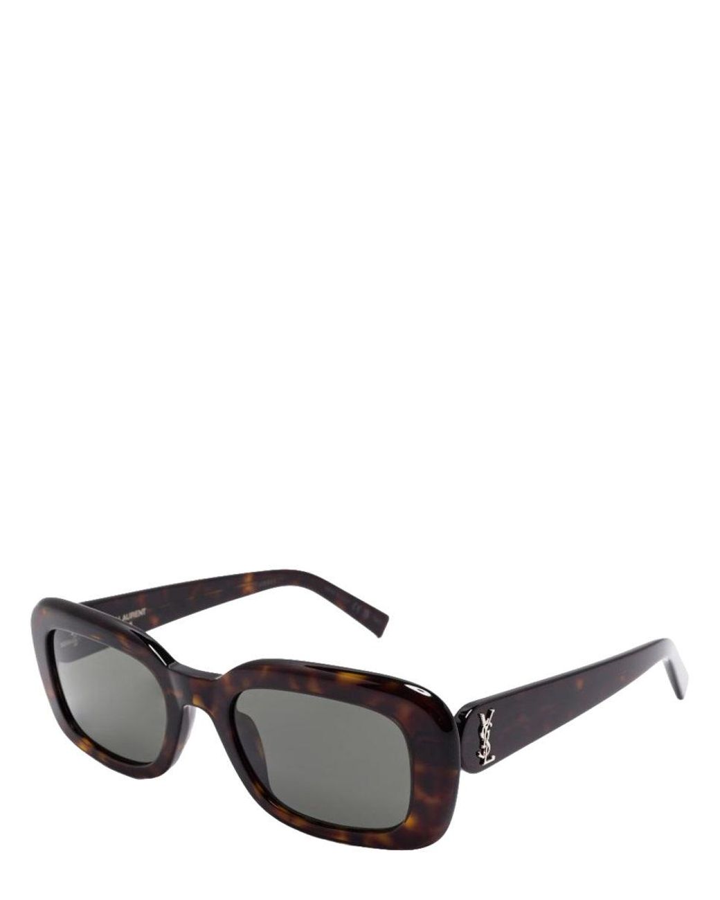 Saint Laurent Gray Sunglasses Sl M130