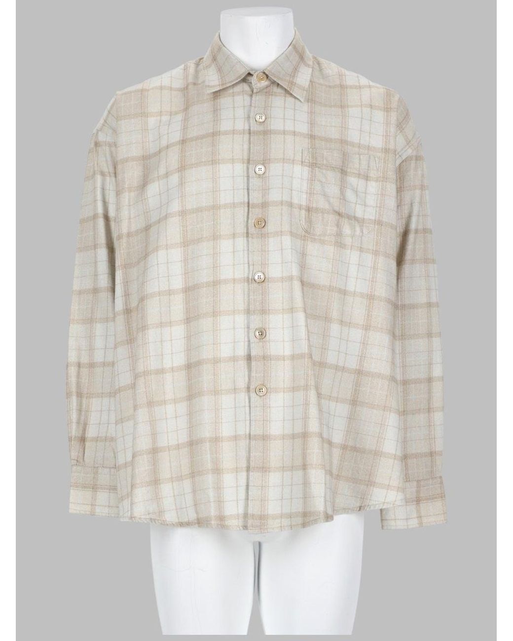 Our Legacy White Our Legacy Borrowed Shirt for men