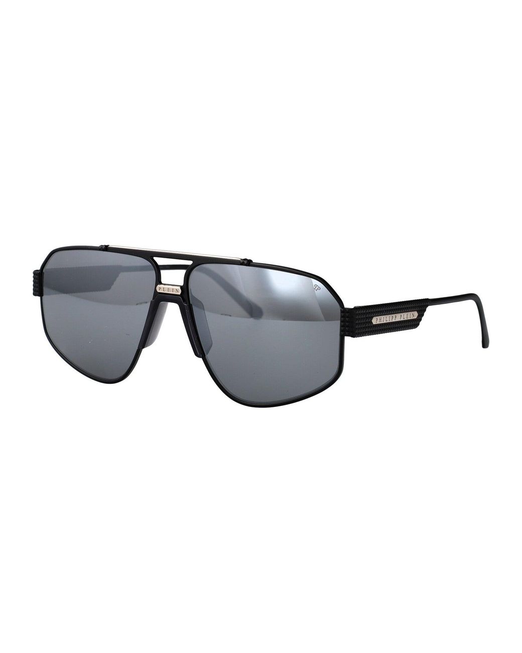 Philipp Plein Gray Sunglasses