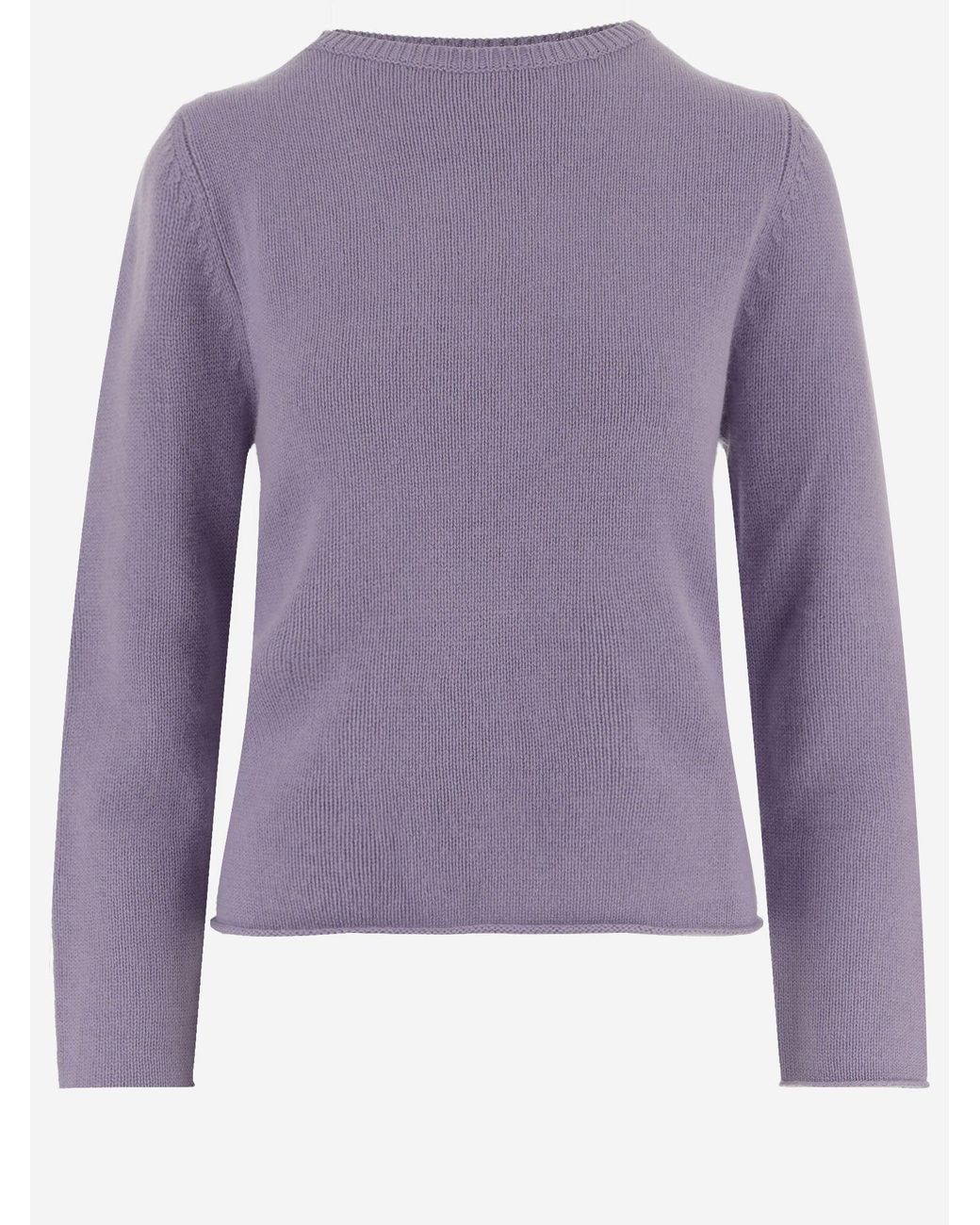 Allude Purple Kaschmirpullover