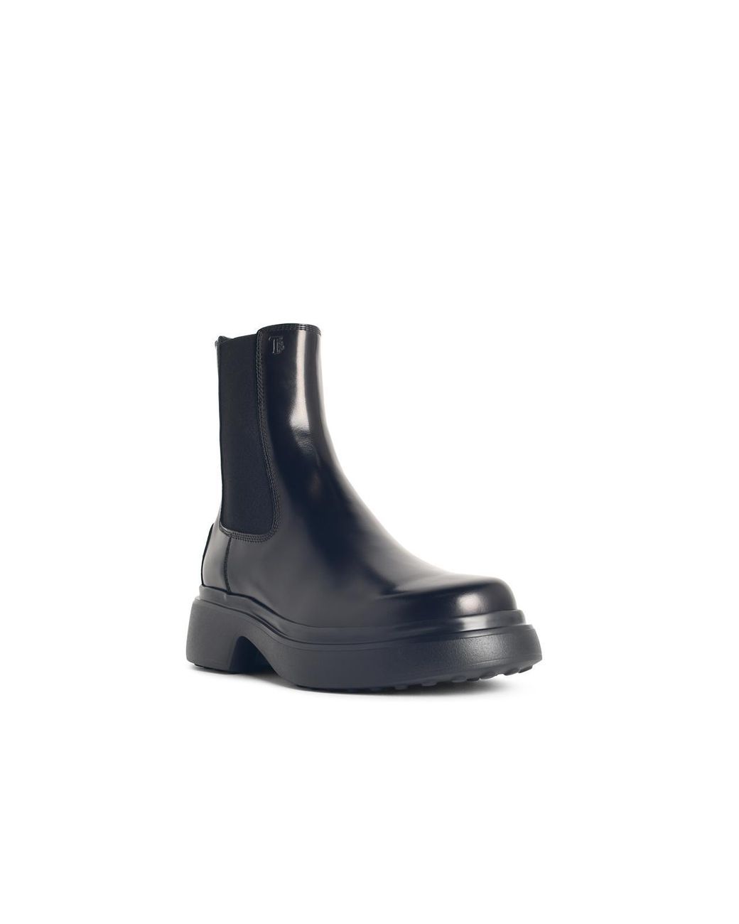 Tod's Blue Leather Ankle Boots