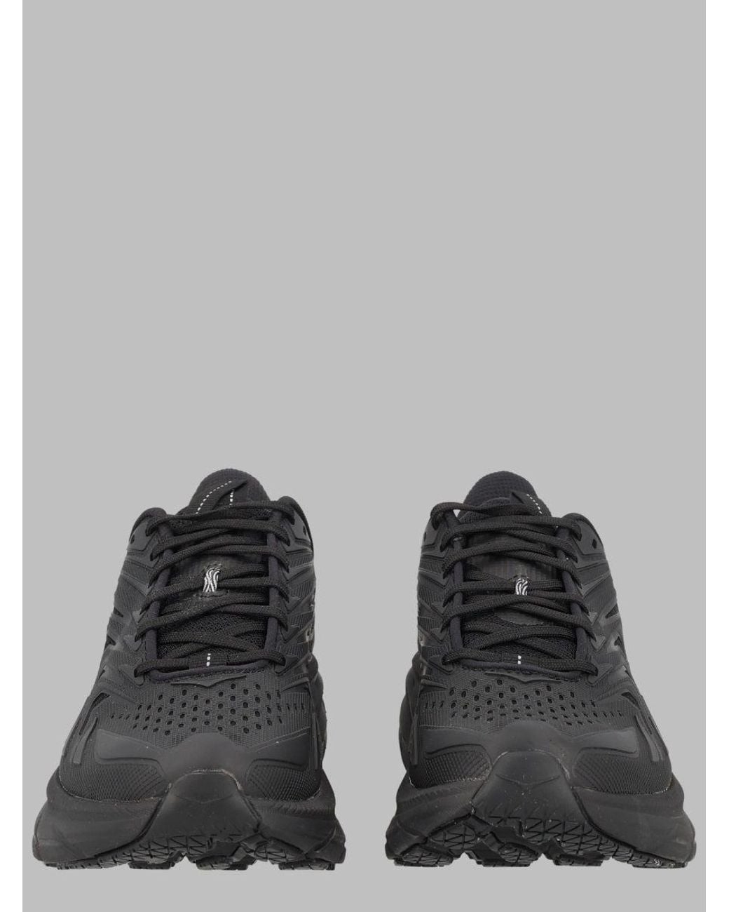 Hoka One One Black Hoka-Style Performance Sneakers
