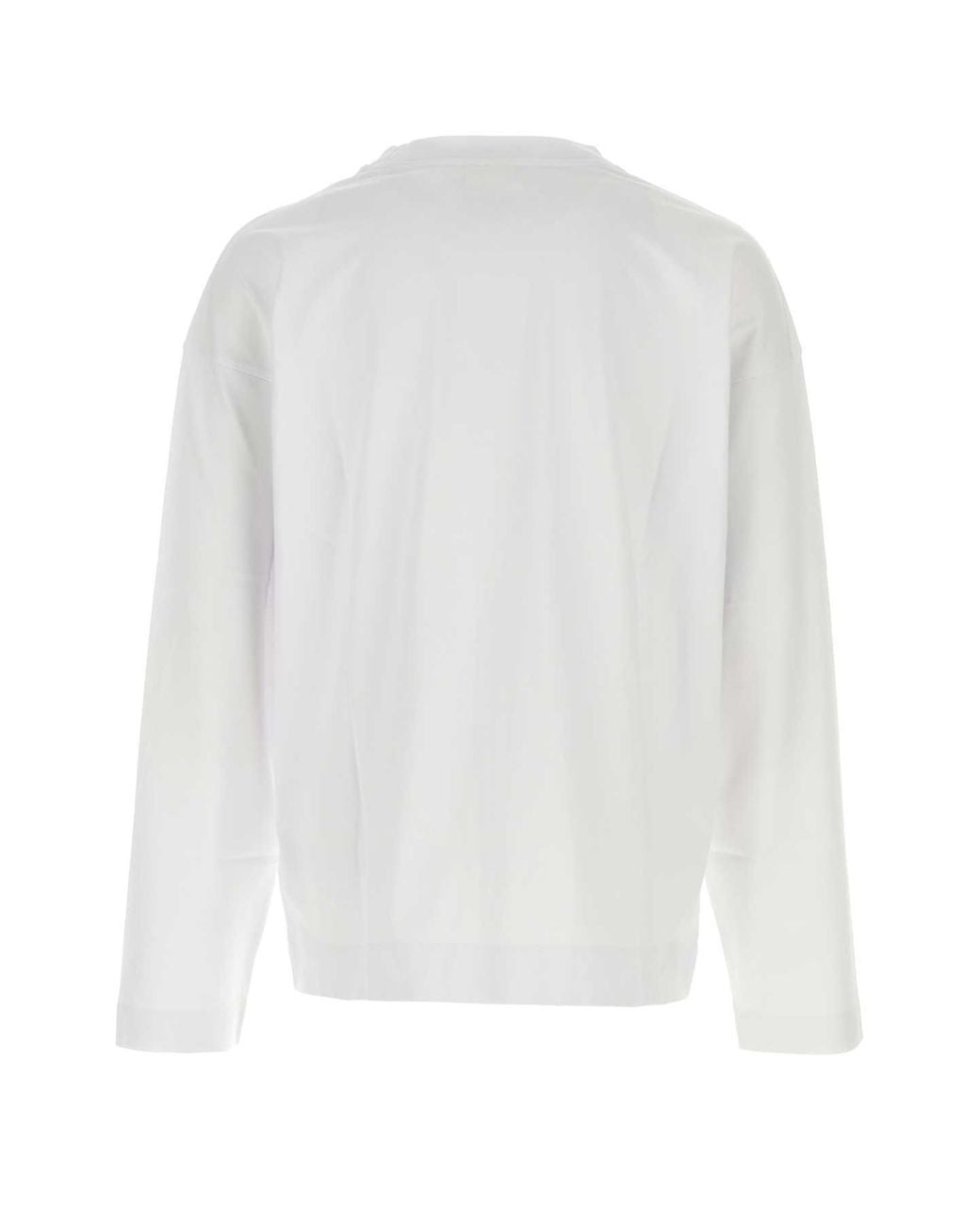 Dries Van Noten White Cotton Oversize Hegland T Shirt