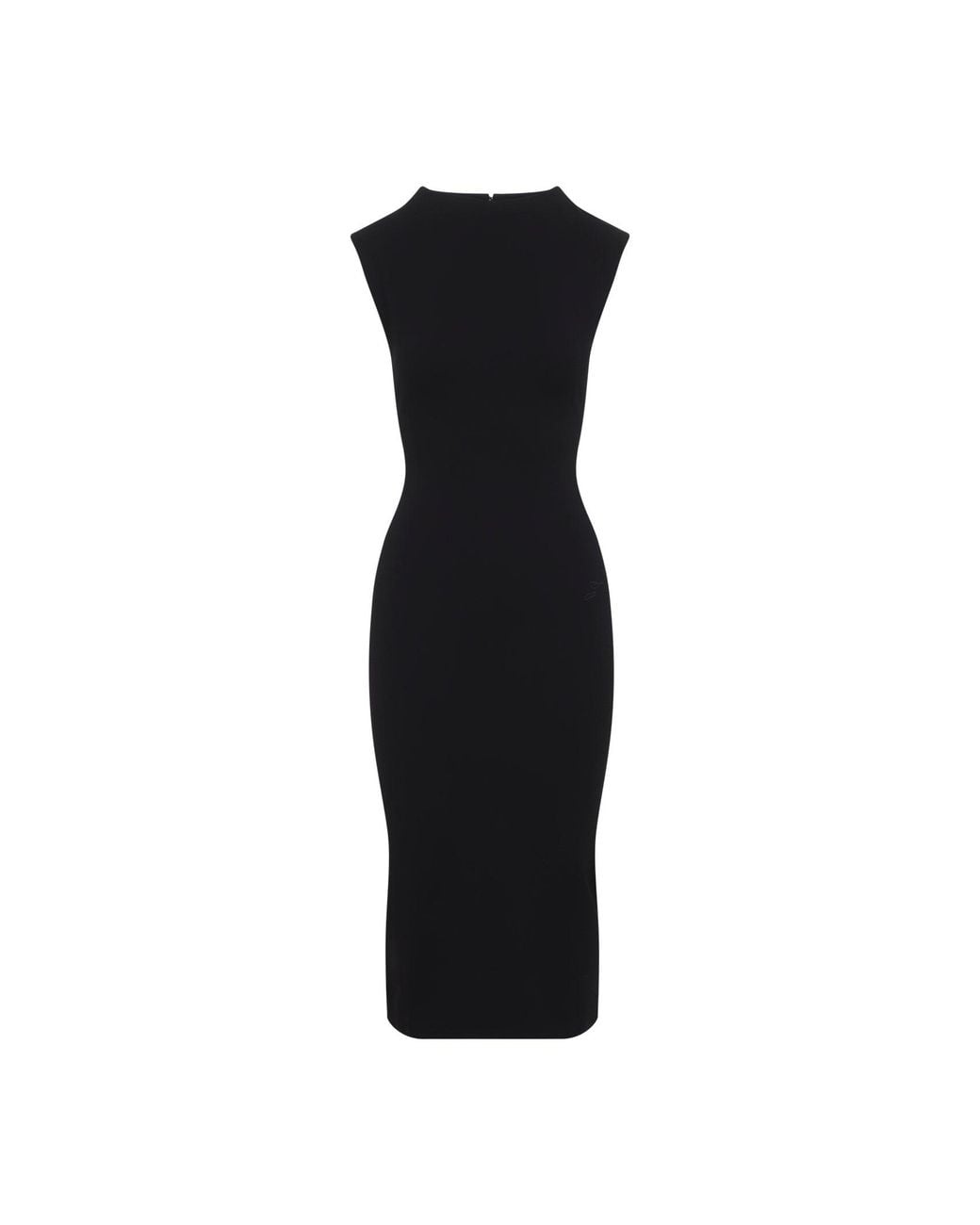 Jacquemus Black Alba Midi Dress