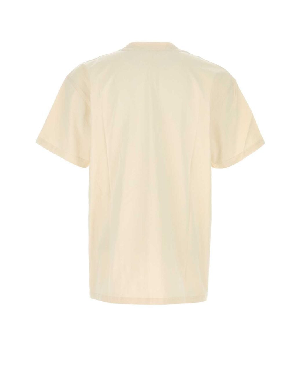 Carhartt White S/S American Script T-Shirt Organic Cotton Single