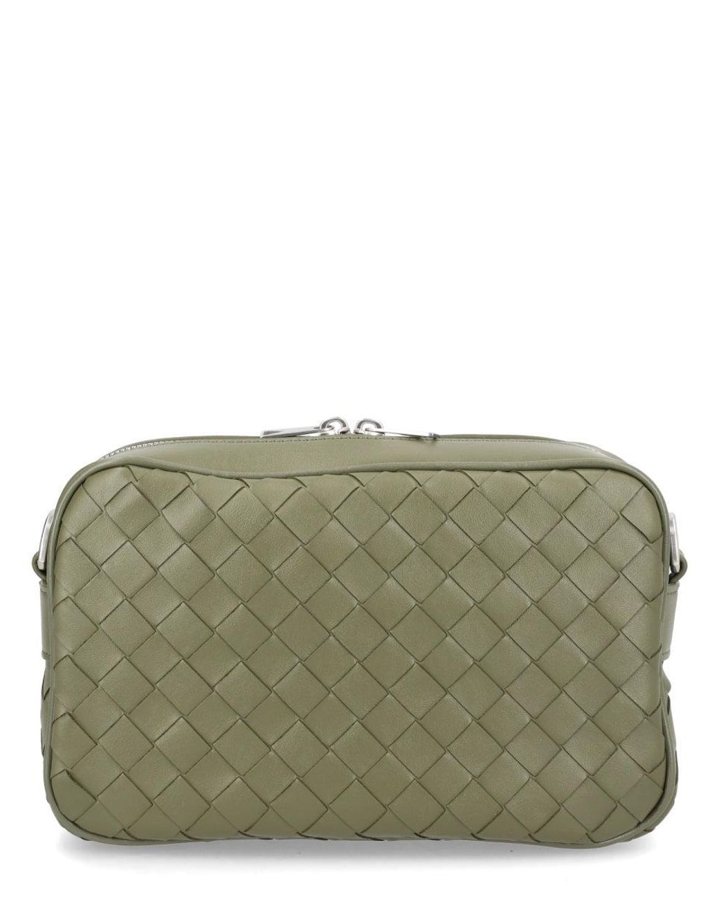 Bottega Veneta Green Small Braided Bag