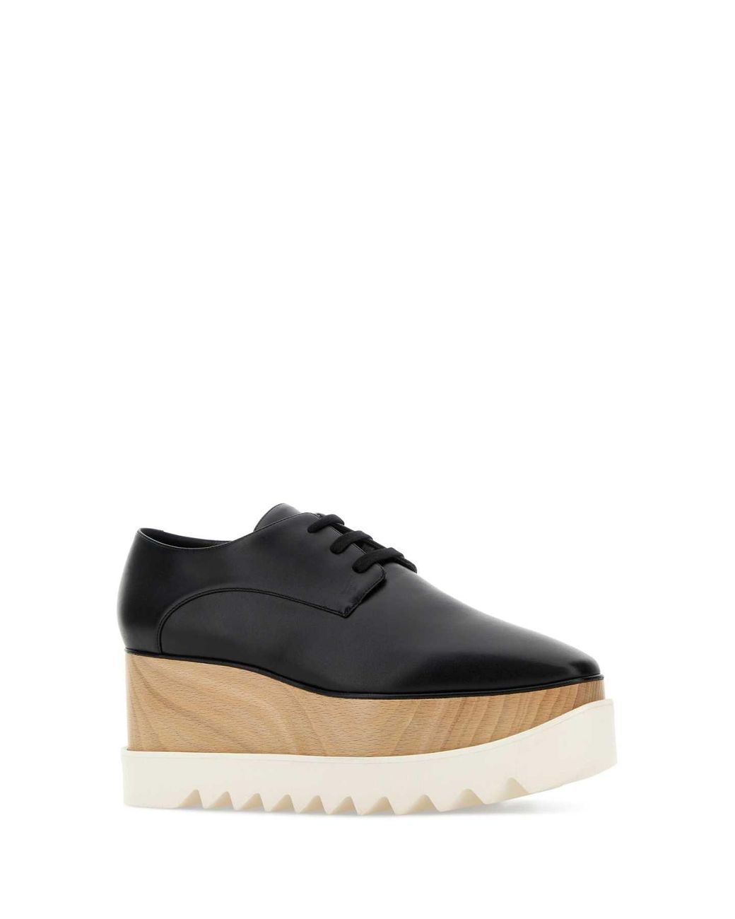 Stella McCartney Black Elyse Lace Up Alter