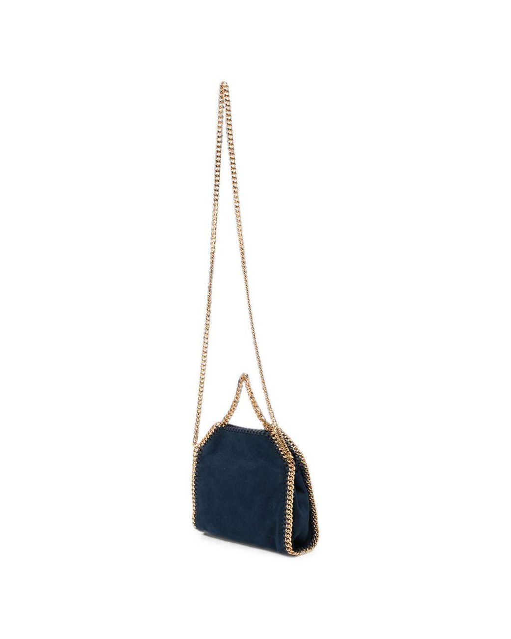 Stella McCartney Blue Falabella Tiny Crossbody Bag