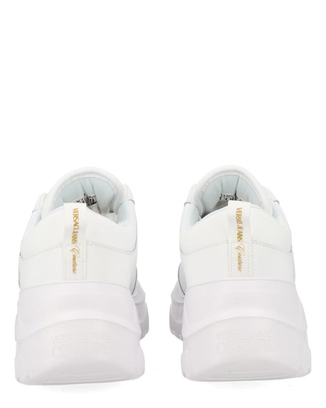 Versace Jeans Couture White Sneaker Con Logo