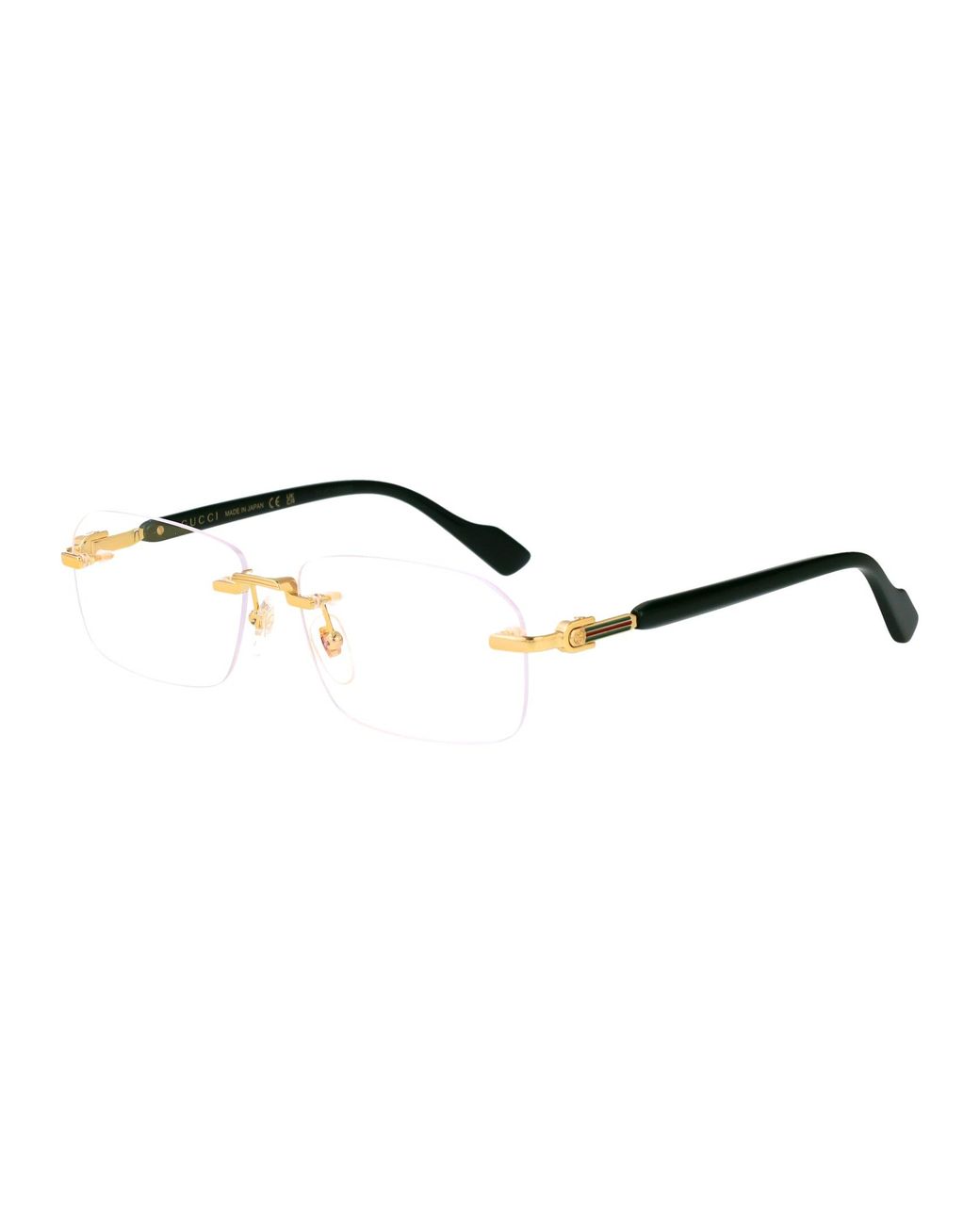 Gucci Metallic Optical Frames Gg1221O Metal Glasses for men
