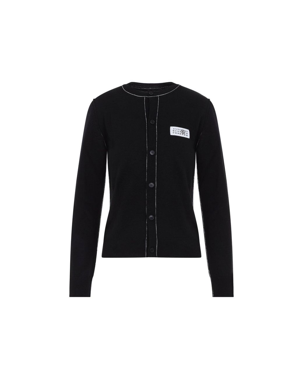 MM6 by Maison Margiela Black Cardigan