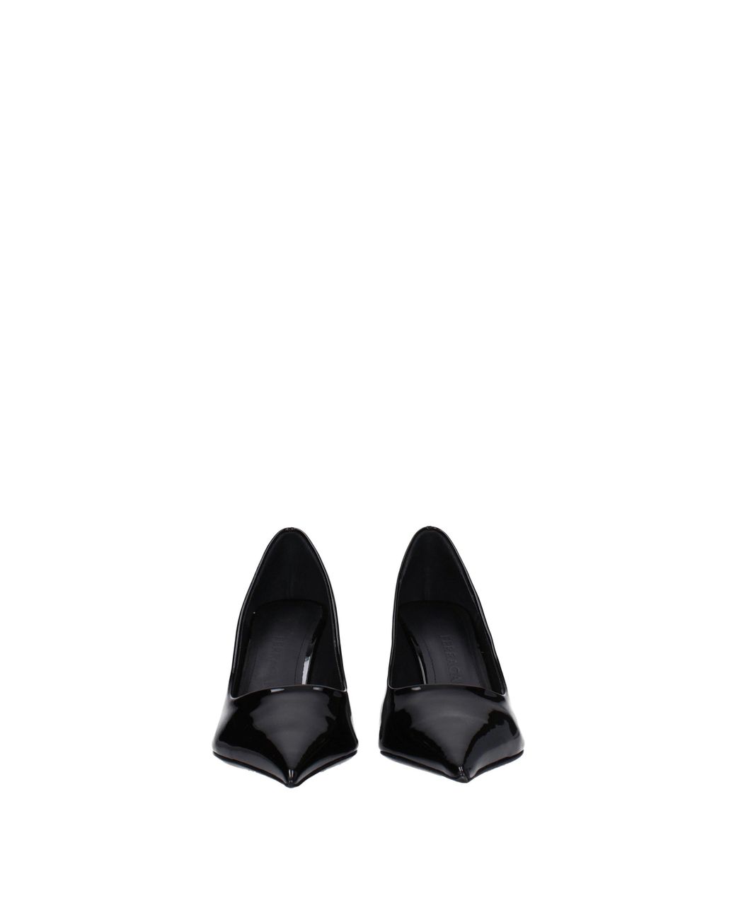 Ferragamo Black Patent Leather Pumps