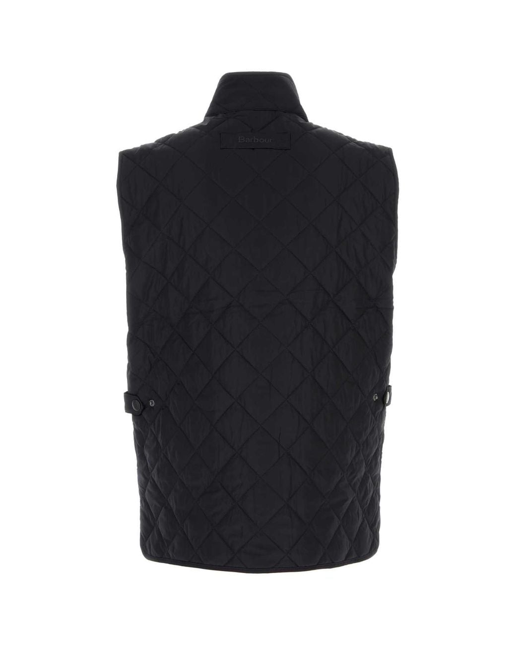 Barbour Black Lowerdale Sleeveless Polyester Jacket for men
