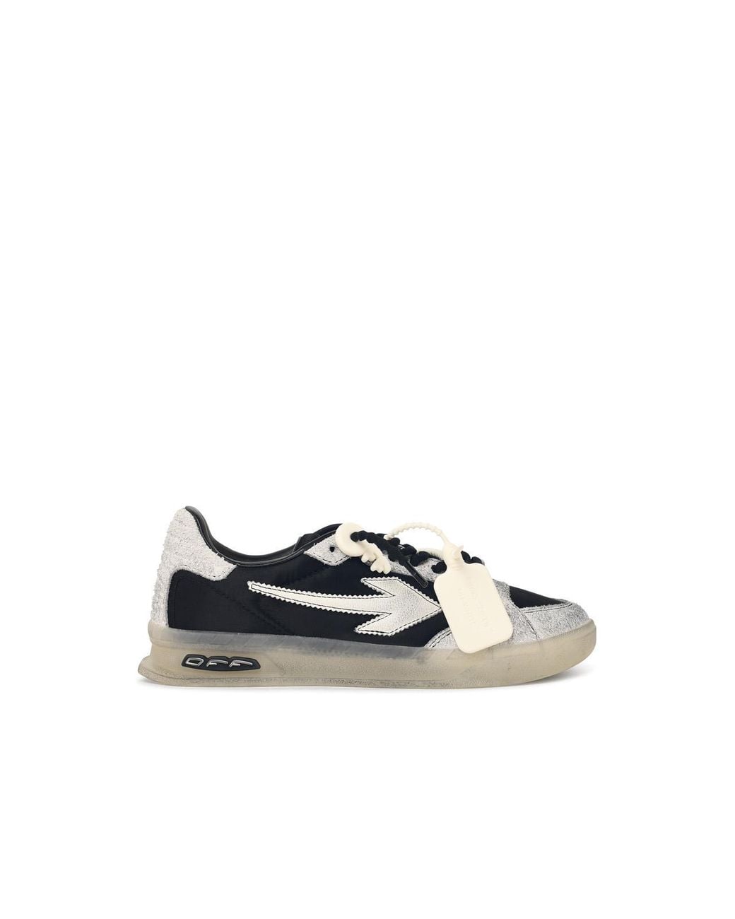 Off-White c/o Virgil Abloh White 'Worn Out' Suede Blend Sneakers for men