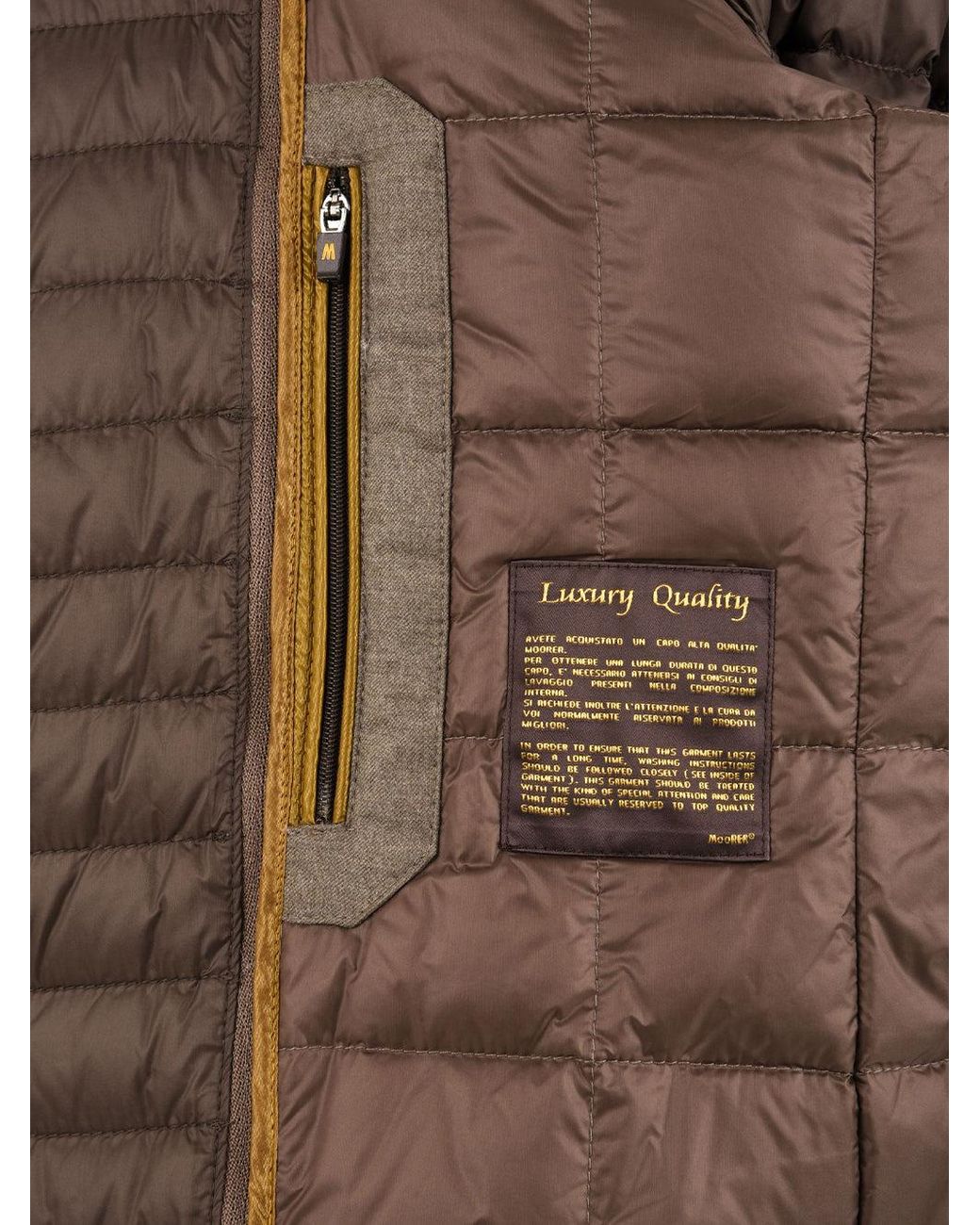 Moorer Brown Coats