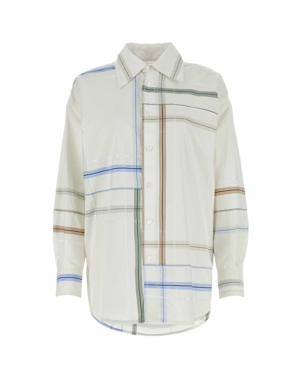 Bottega Veneta White Patchwork Handkerchief