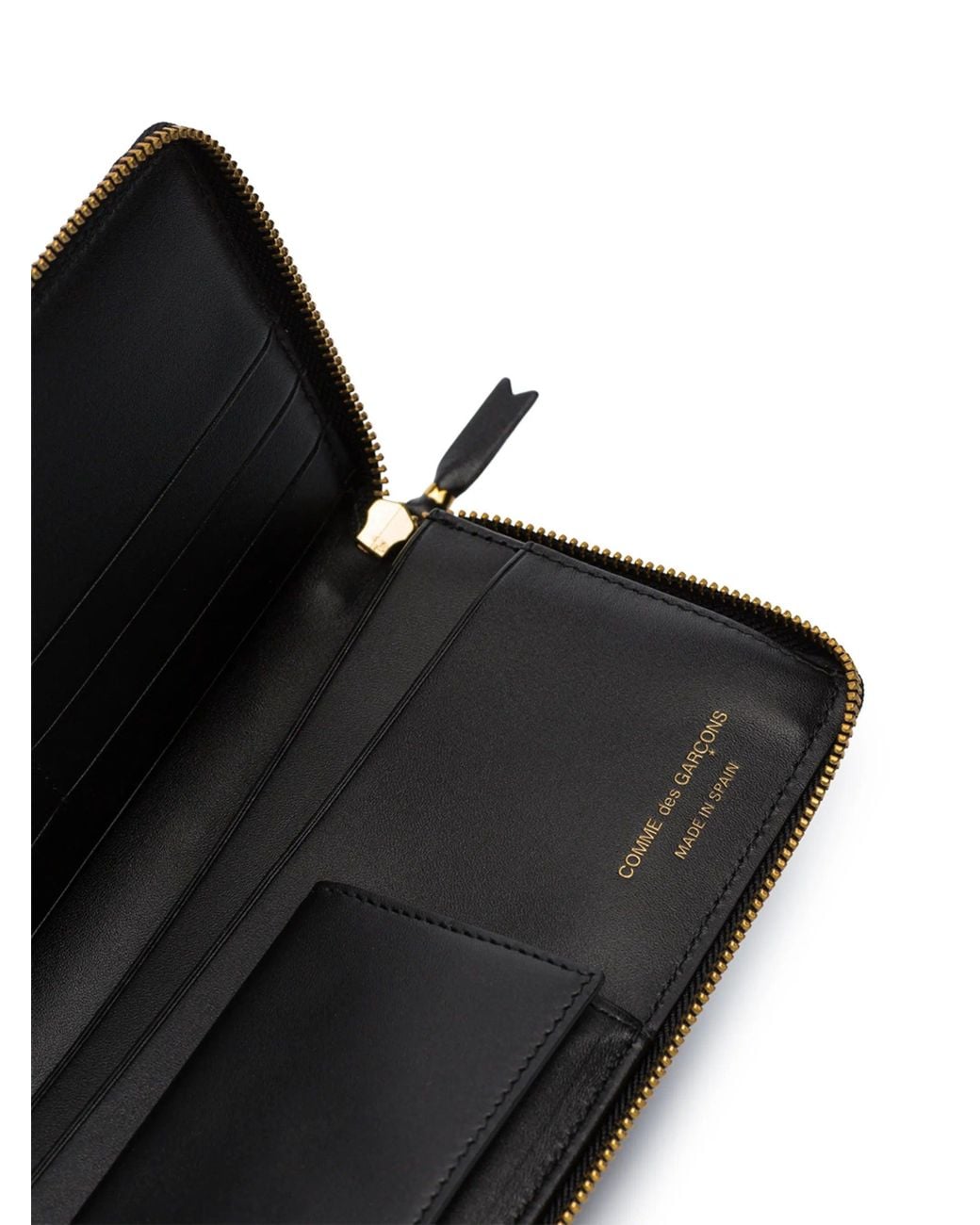 Comme des Garçons Black Wallet Huge Logo