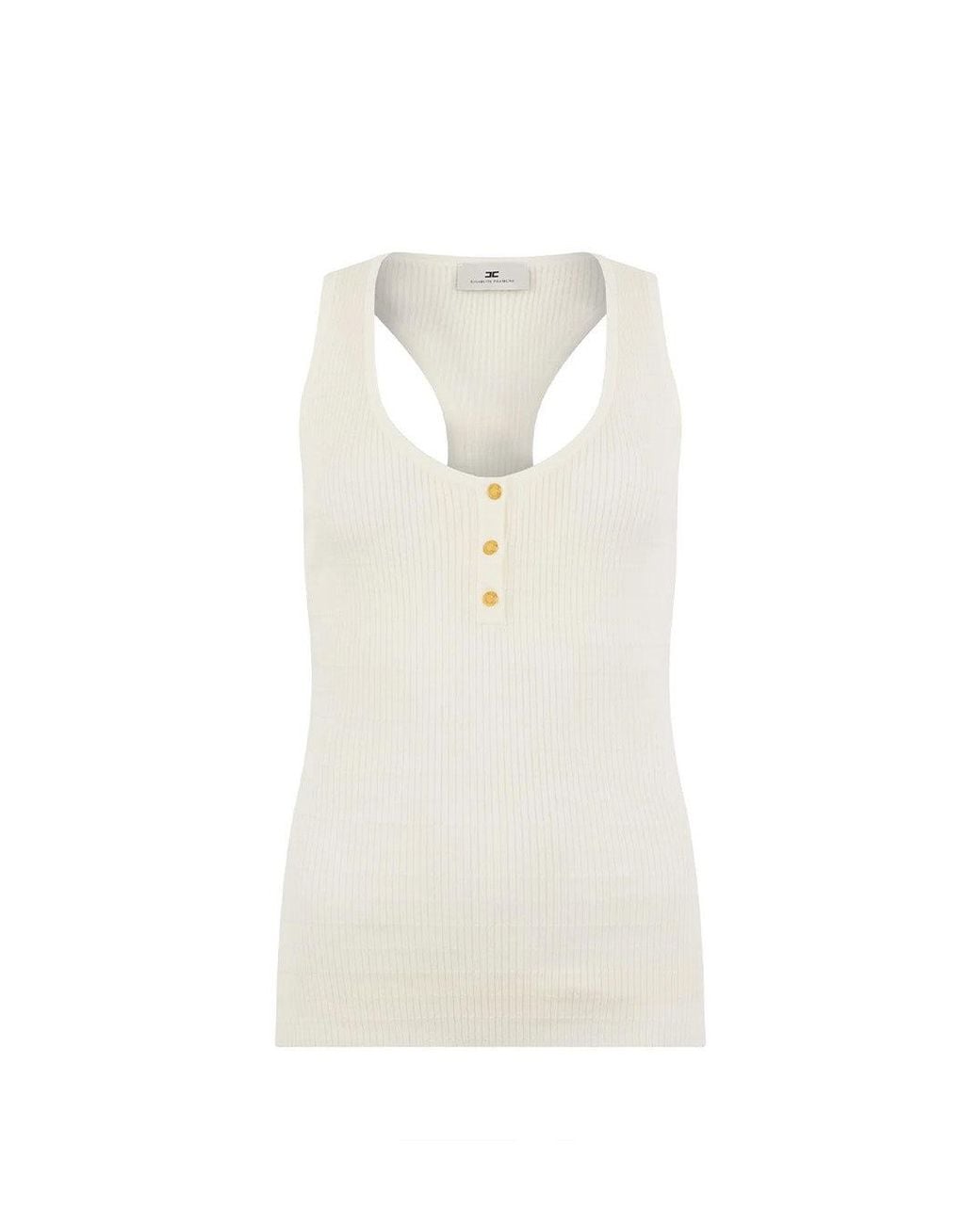 Elisabetta Franchi White Elisabetta Franchi Ivory