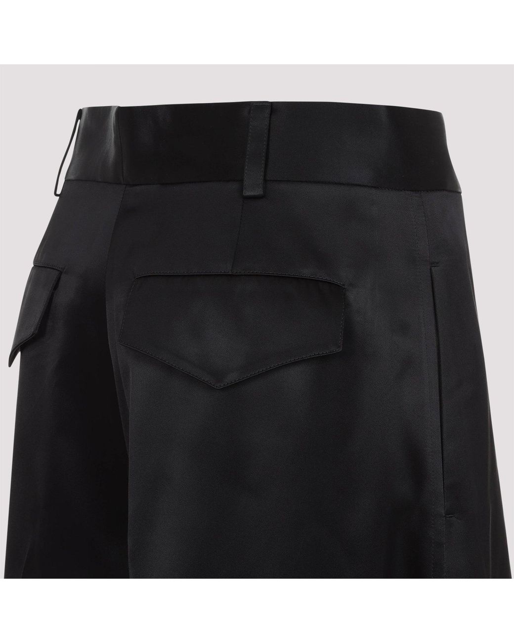 Jil Sander Wide Trousers in het Black