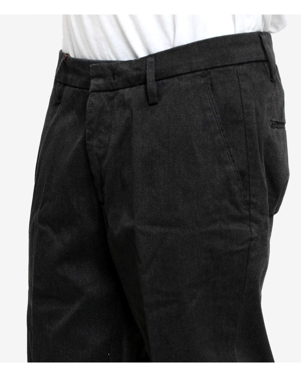 BRO-SHIP Black Trousers for men