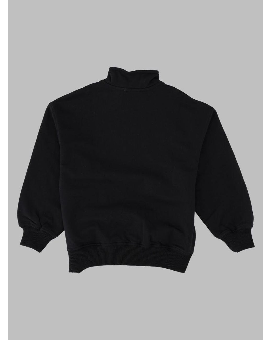 Moschino Black Kids Zip-Up Sweatshirt