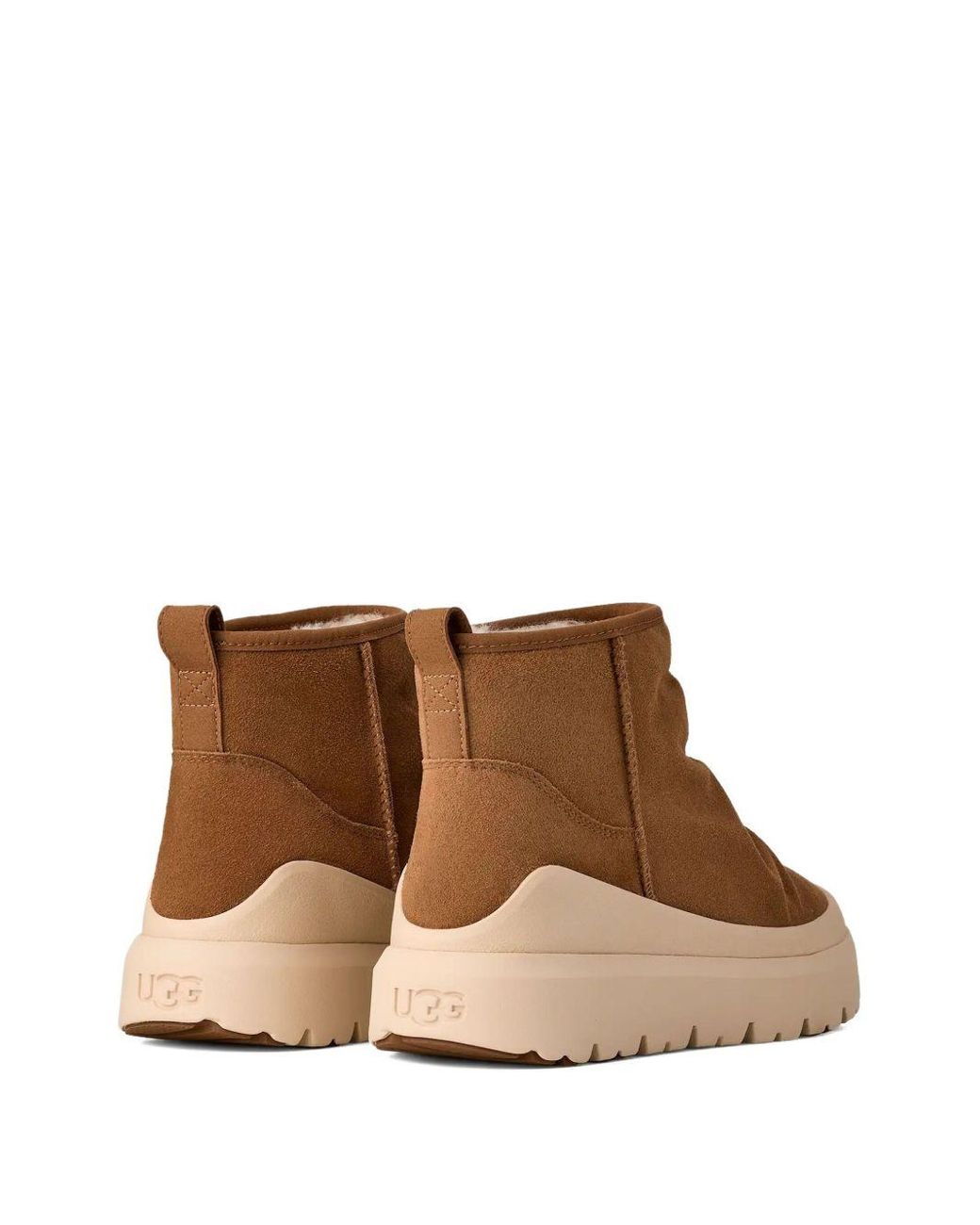Ugg Brown Heritage Utility Mini Boots