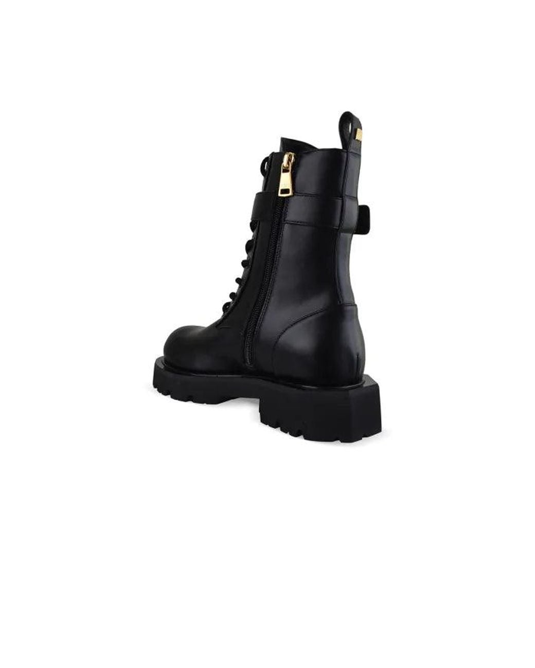 Balmain Black Anthem Ranger Boots