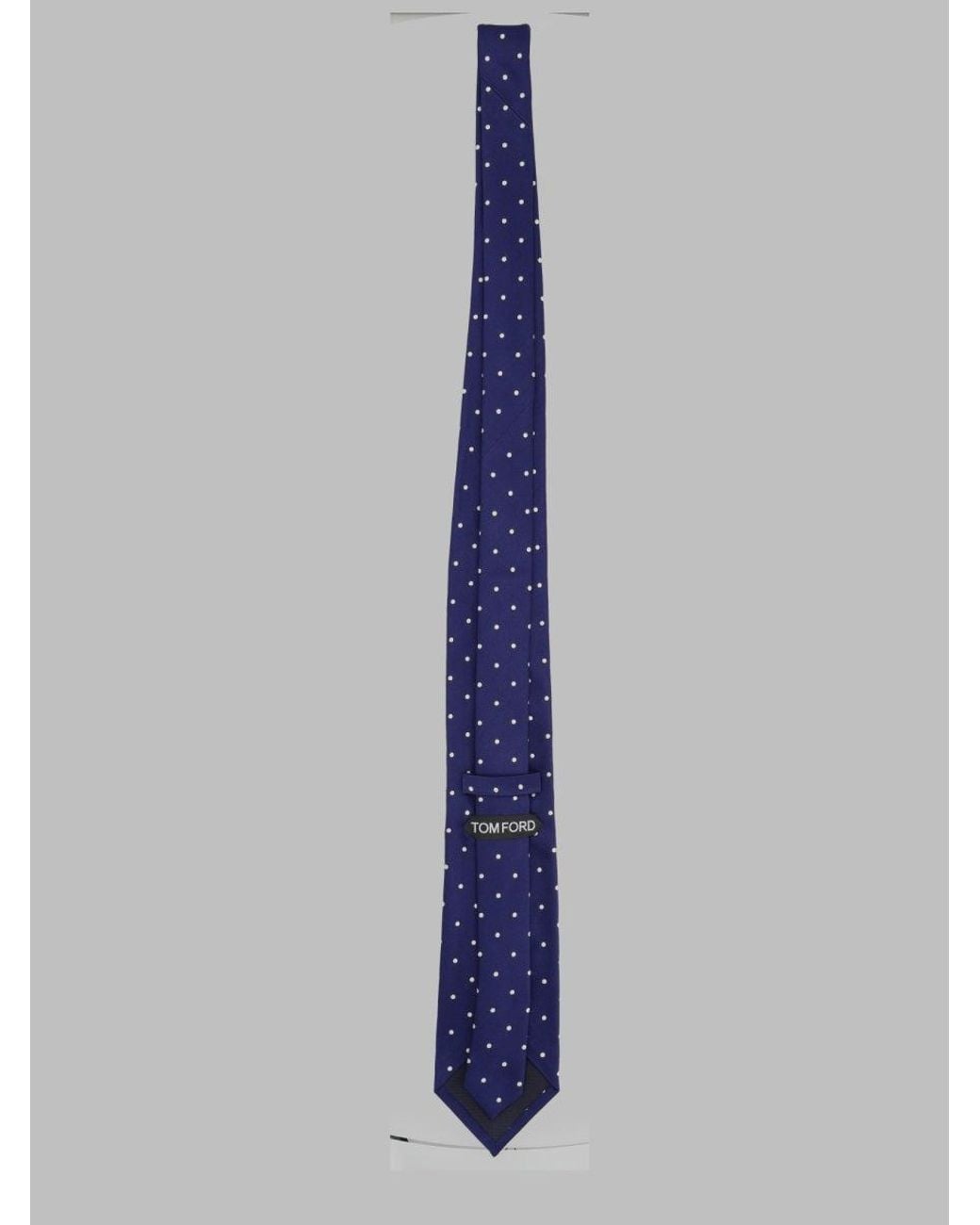 Tom Ford Blue Cravatta