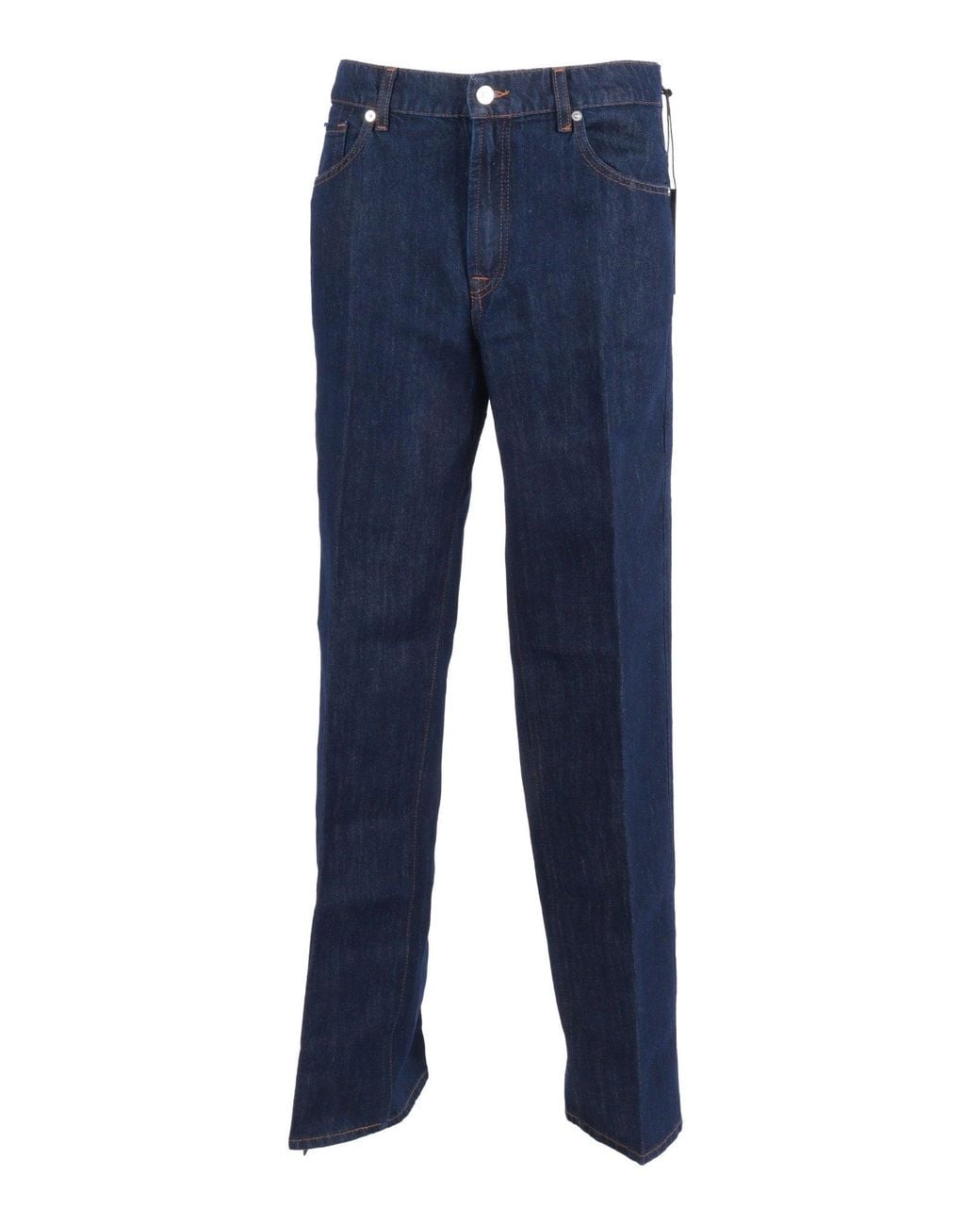 7 For All Mankind Blue Stovepipe Straight