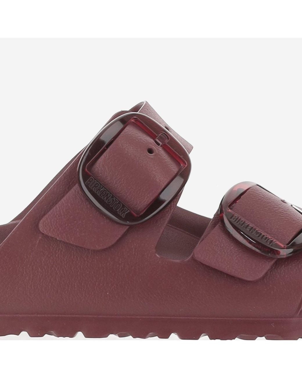 Birkenstock Red Arizona Big Buckle Sandals