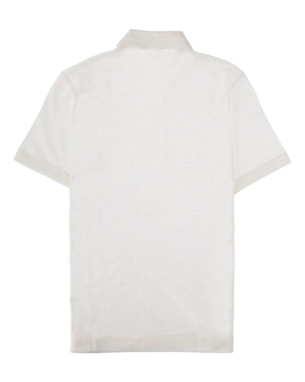 Boss White Polo "H Press"