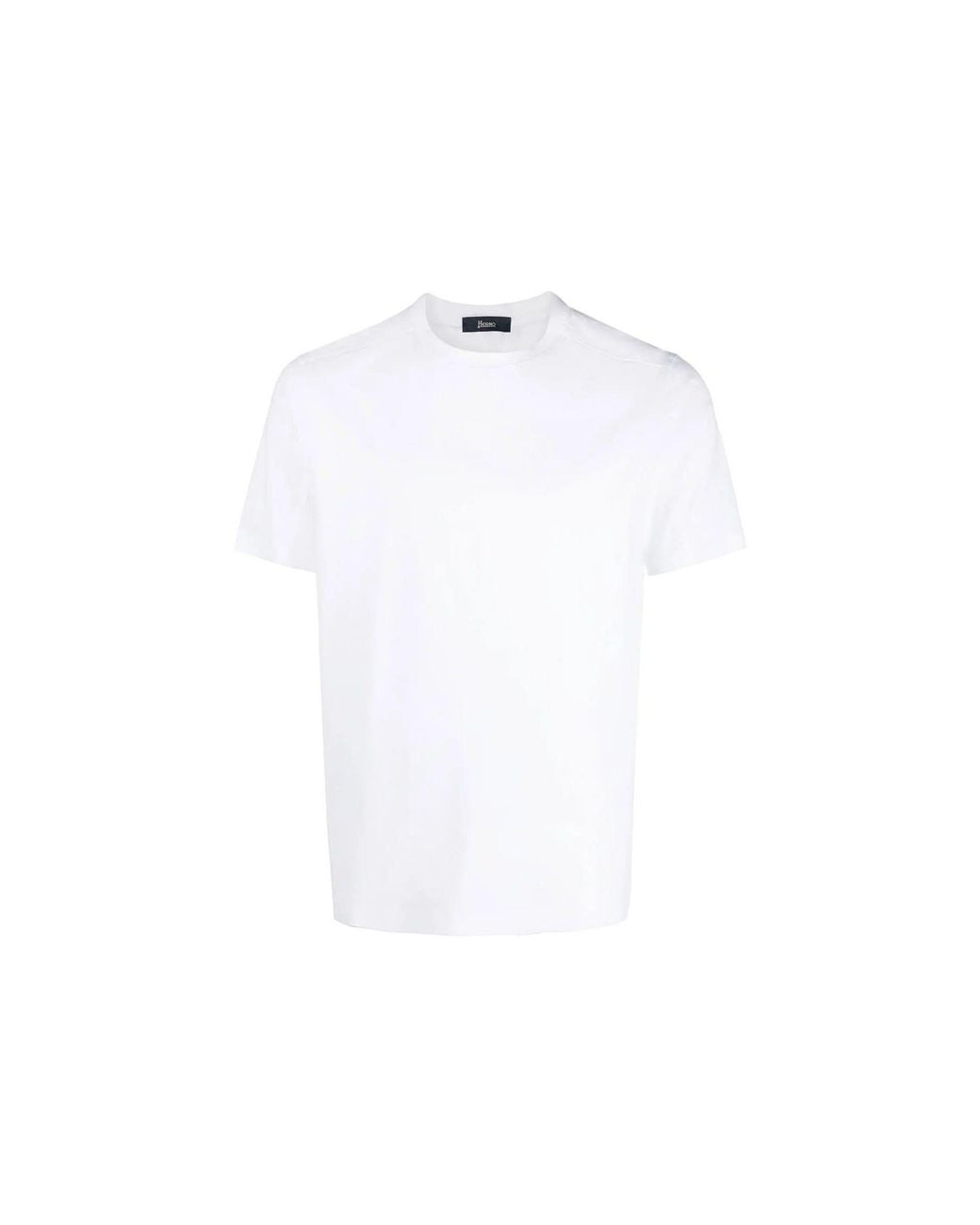 Herno White Cotton Blend T Shirt