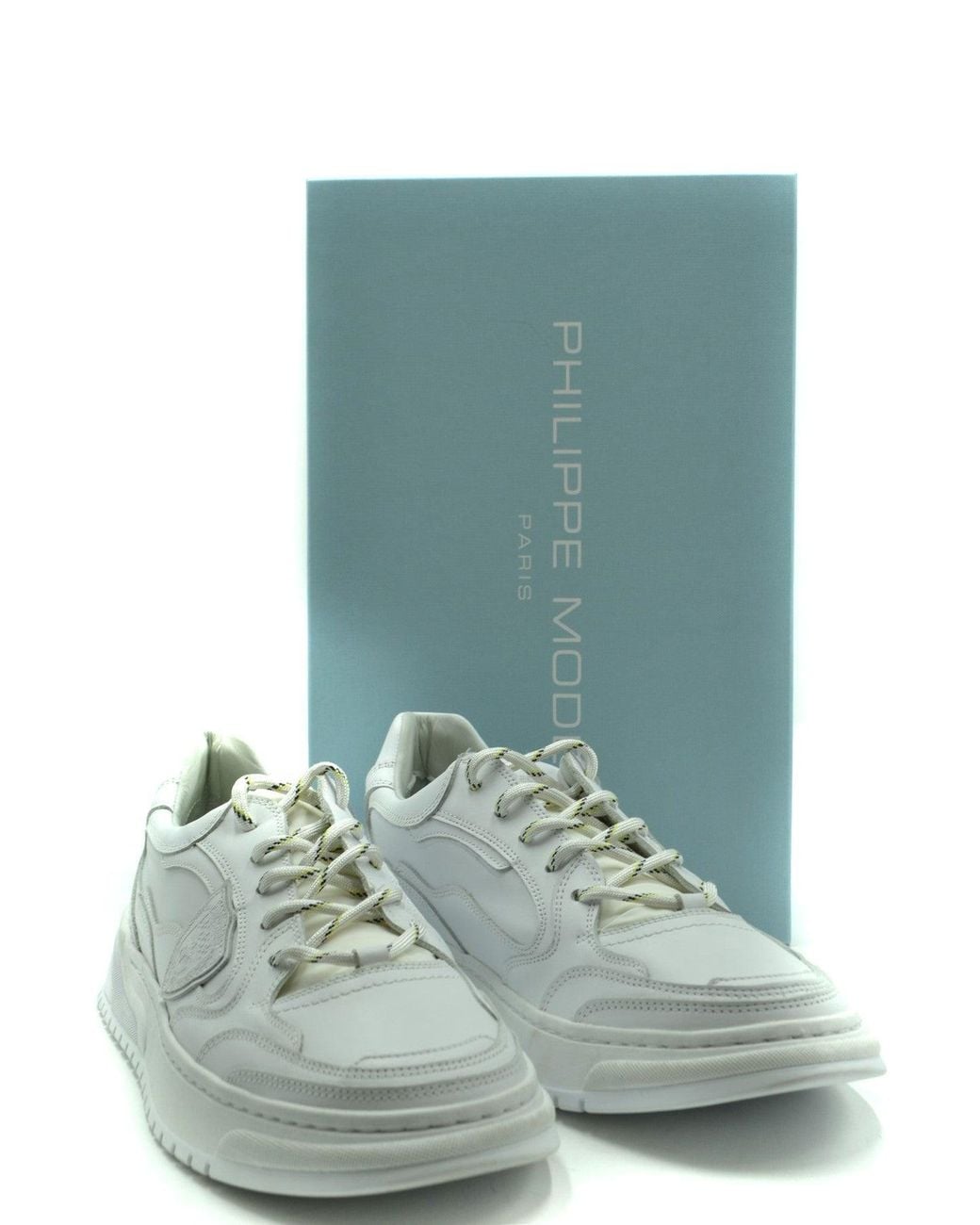 Philippe Model Green Sneakers Weiß