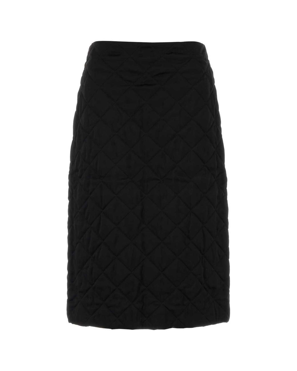 Jil Sander Black Viscose Skirt