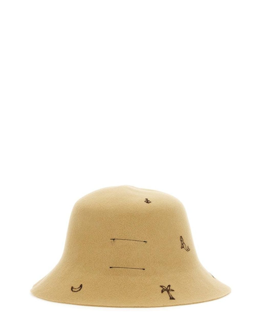 SUPERDUPER FEAT LORENZOJOVA Natural Freya Hat for men