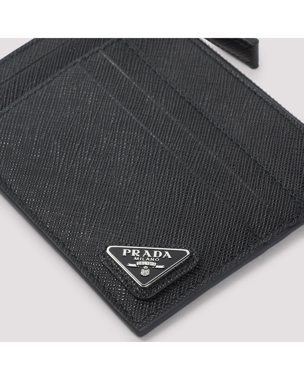 Prada Black Card Holder for men