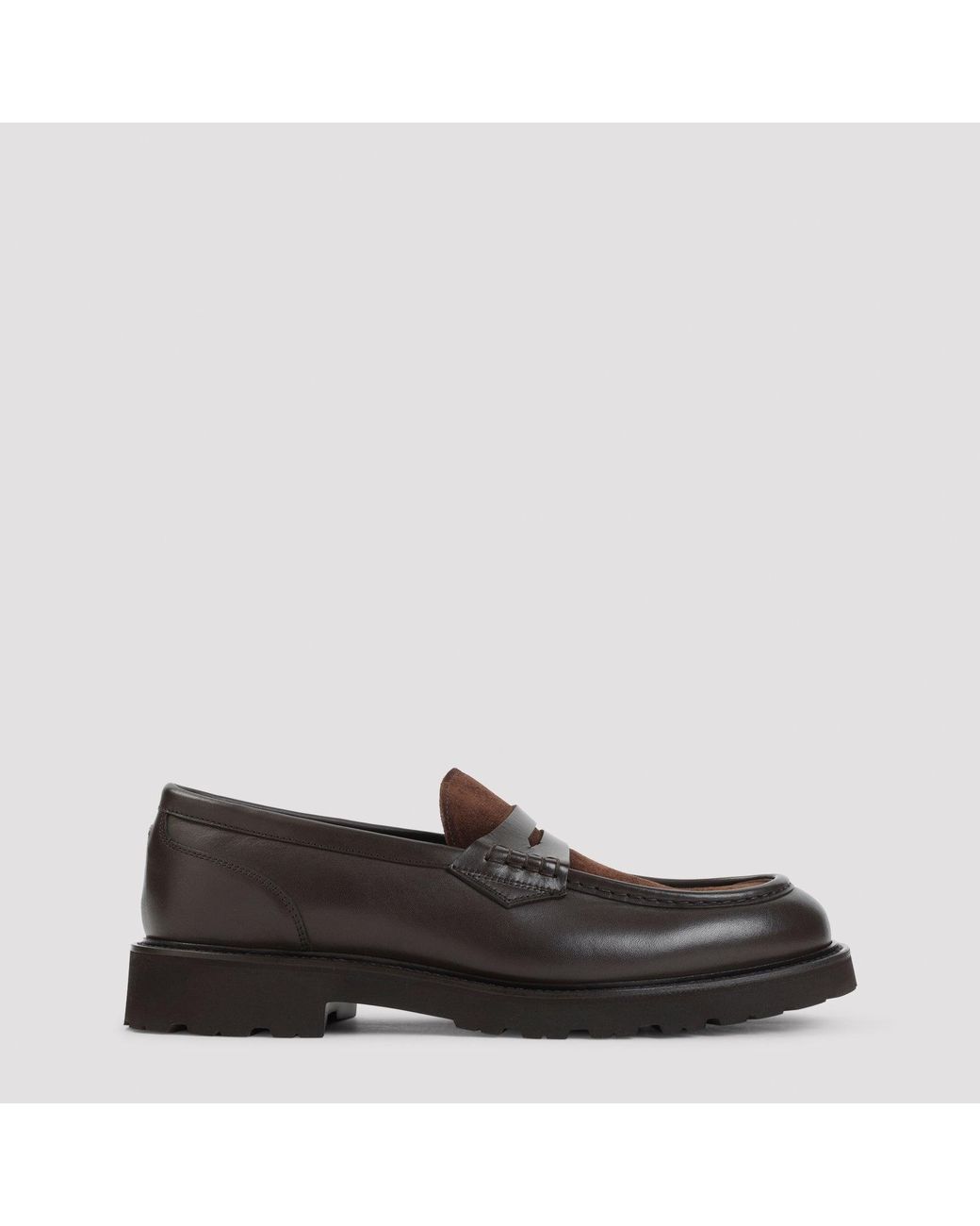 Canali Penny-loafer in het Black